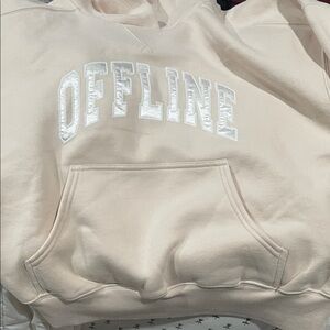 Aerie Cream 'Offline' Sweater